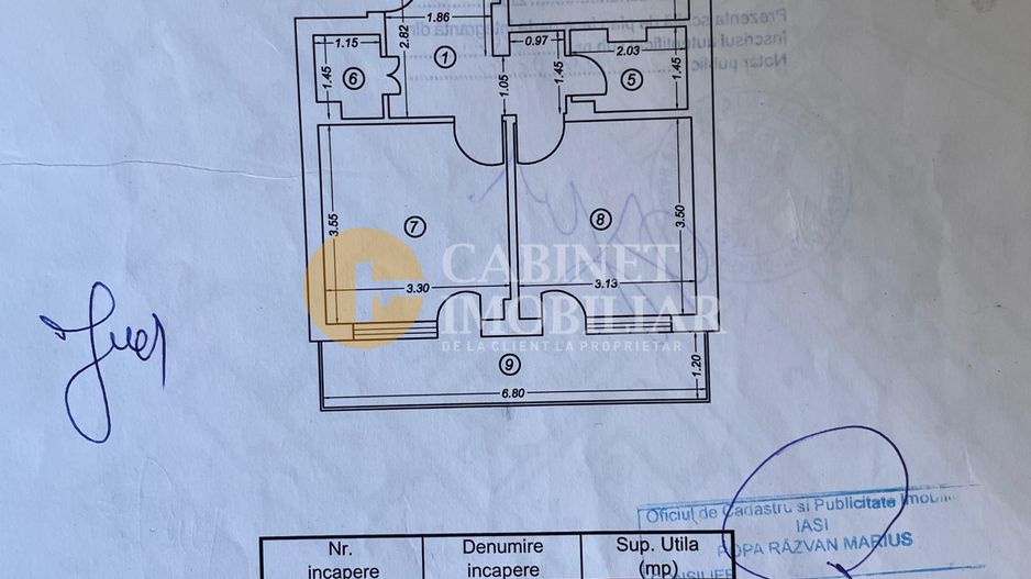 1001 articole - Podu Ros - 65mp - Etaj 2 - fara risc - 3 camere Decomandate - Poză 8