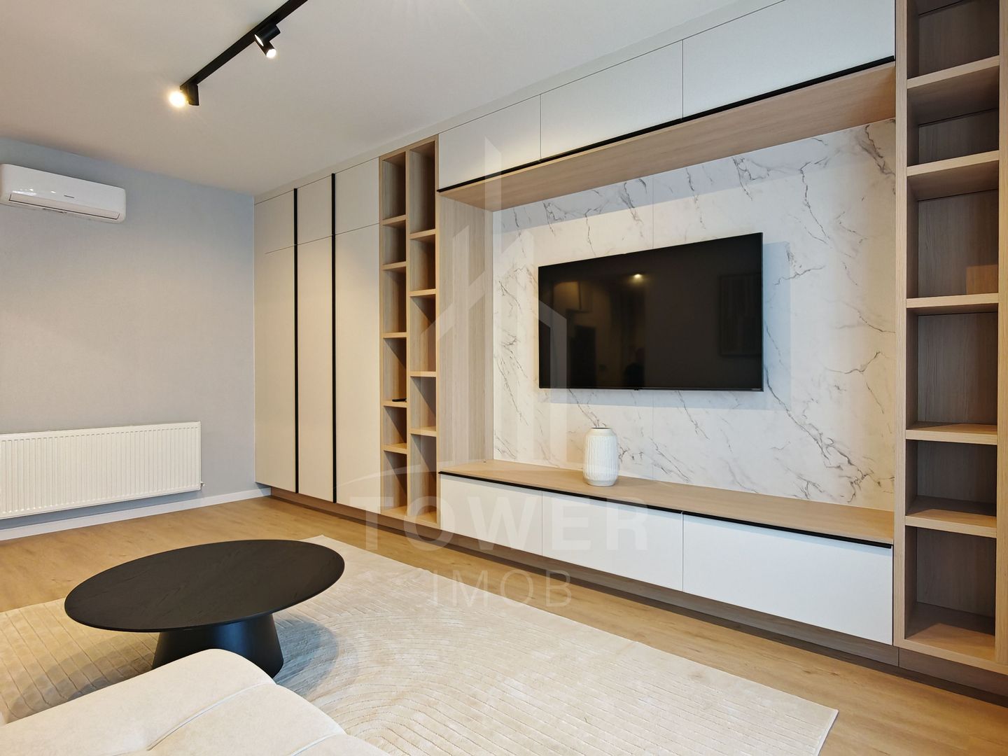 Apartament prima inchiriere cu 3 camere, nou, mobilat lux. - Poză 2