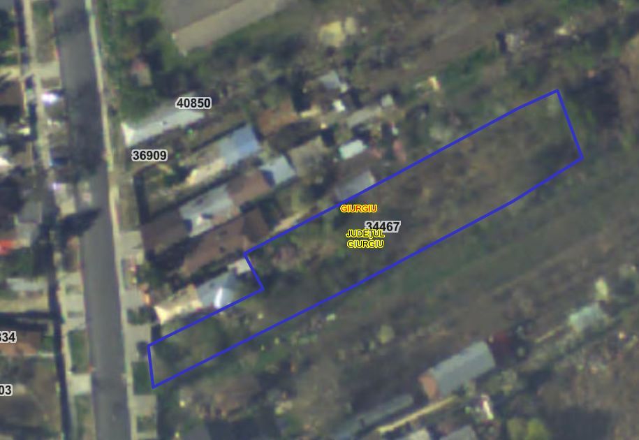 Teren intravilan Giurgiu – Șoseaua Bălănoaiei - Poză 1