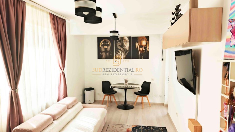 Apartament gata de mutare, 2 camere, mobilat si utilat, bloc 2021 - Poză 1