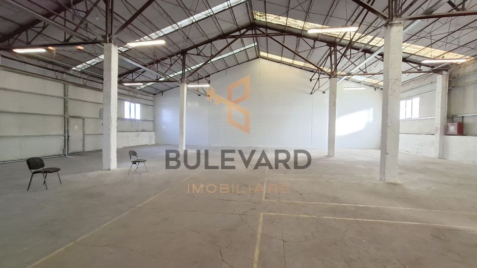 Hala / Spatiu industrial de inchiriat + 30 mp birou +10 parcari - Poză 1
