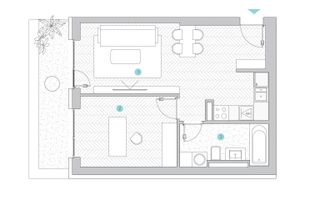 Apartament 2 camere, etaj 3, Silk District Faza III, Iași – parcare inclusă - Poză 1