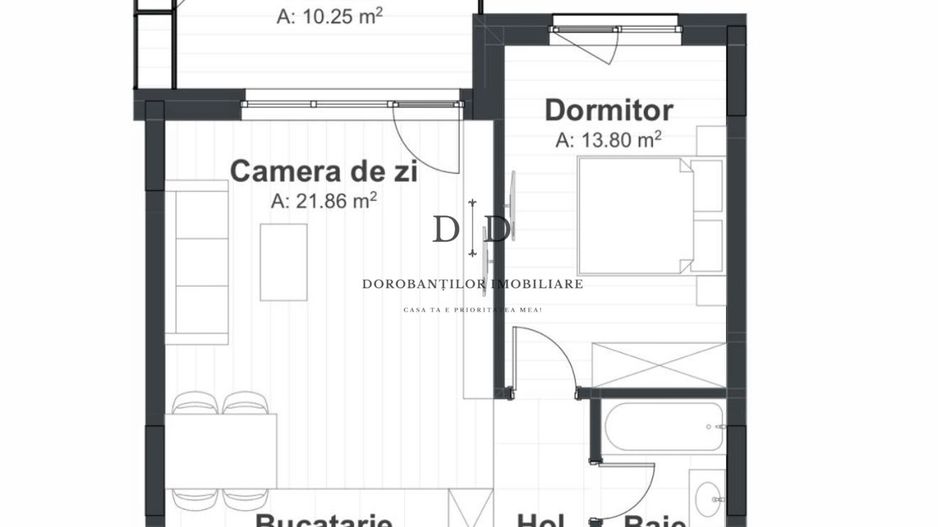 Vânzare Ap 2 camere Ultrafinisat | Parcare | The Nest -zona The Office - Poză 17