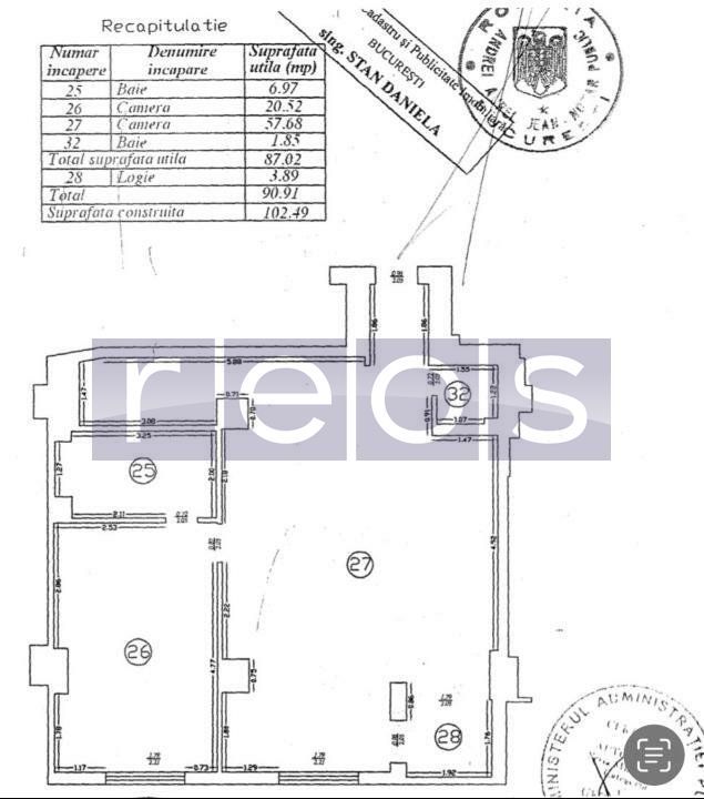 VANZARE -2 CAMERE -LUX -HERASTRAU - Poză 15