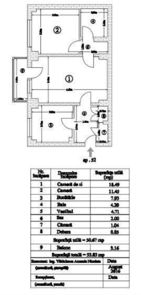 Apartament 2 camere de vanzare Pacii - Poză 8