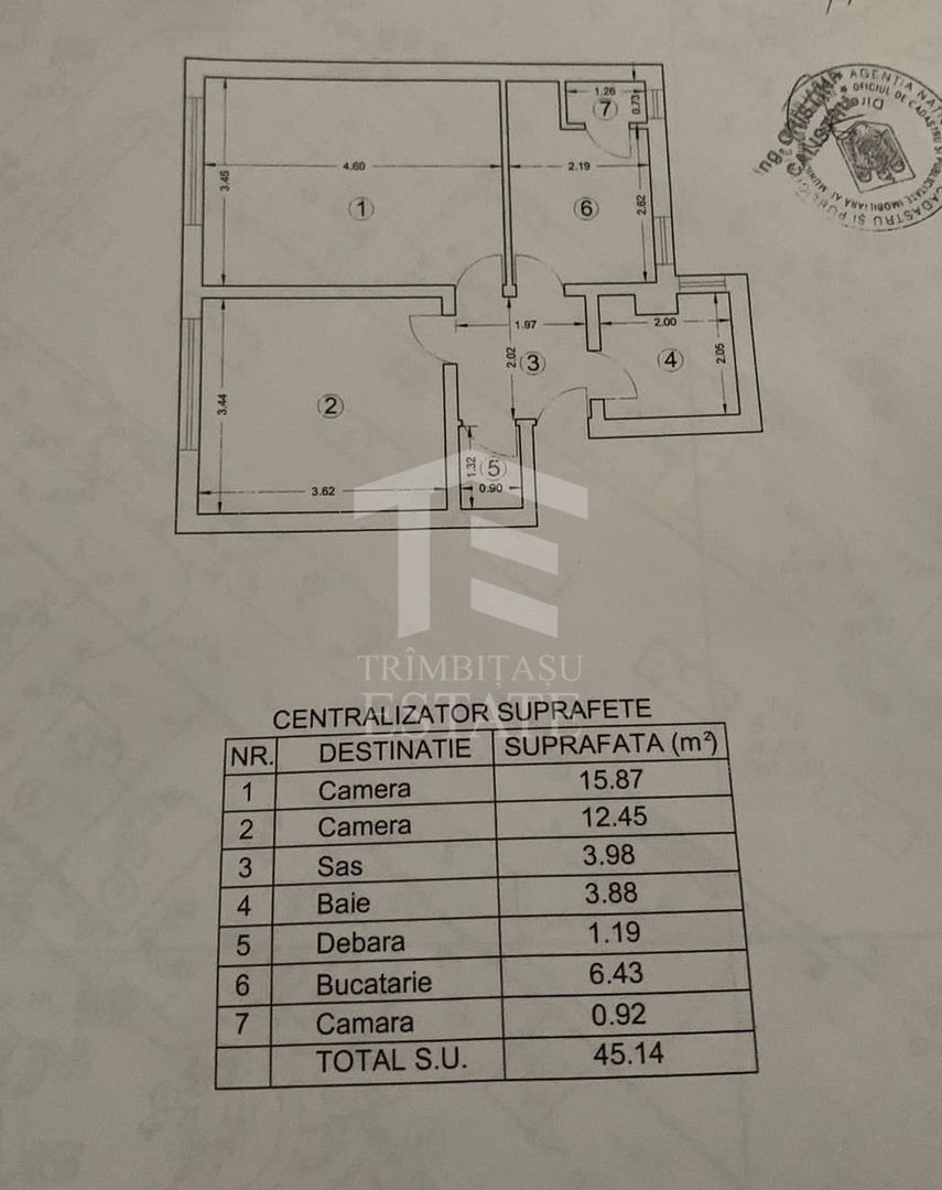 2 camere | Decomandat - Poză 3