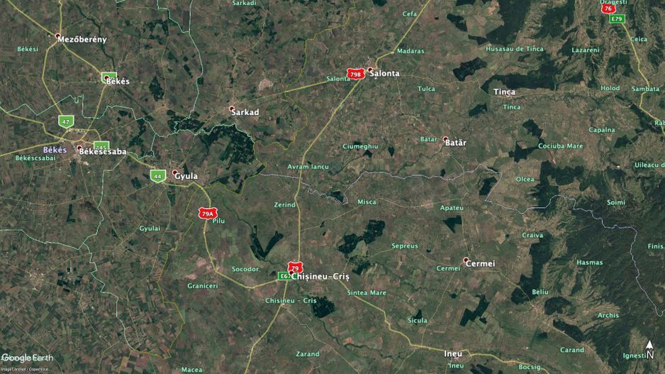 Teren extravilan-agricol 1500 ha judetul Bihor - Poză 3