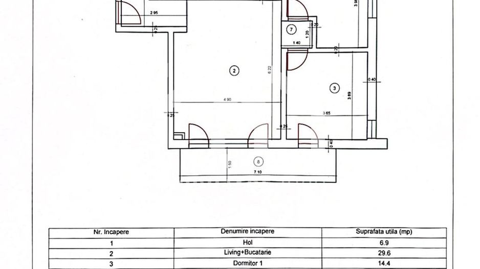 Apartament 3 camere, Finisat, Bloc nou, 1 Loc Parcare, Acte la Zi - Poză 2
