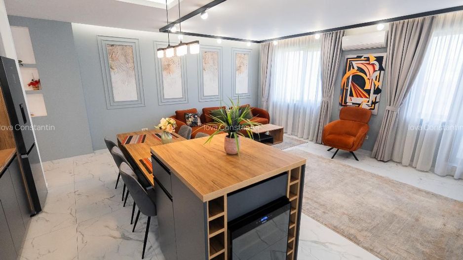 AP. 4 CAMERE - MOBILAT LUX, PARCARE INCLUSA, BOXA, PENTHOUSE STYLE - Poză 4