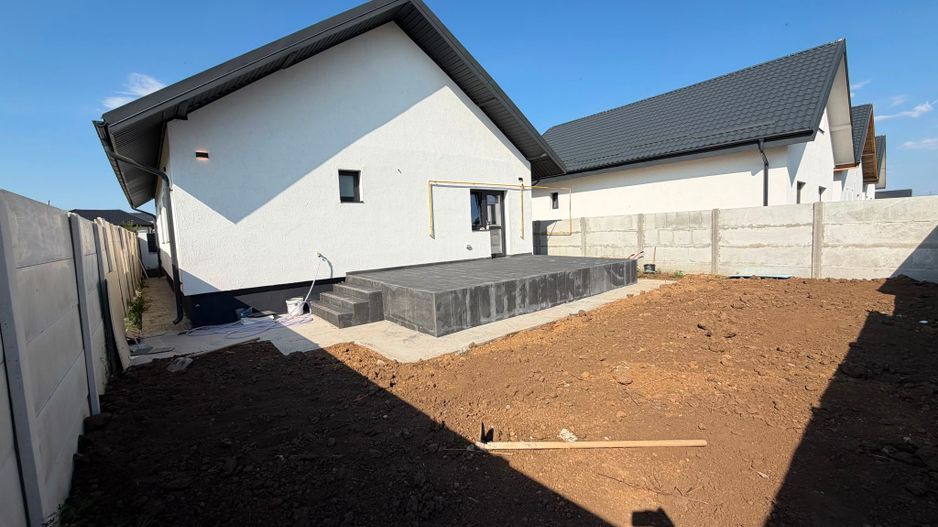 CASA INDIVIDUALA- 4 CAMERE, TOATE UTILITATILE, TEREN 350 MP, COMIS 0% - Poză 2