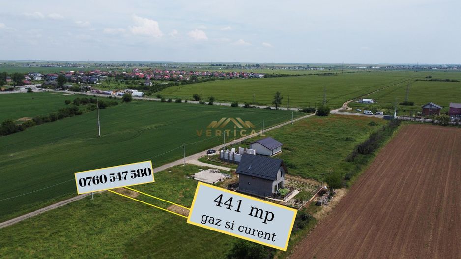 Comuna Berceni - Teren Intravilan 441 mp cu Utilități - Poză 2