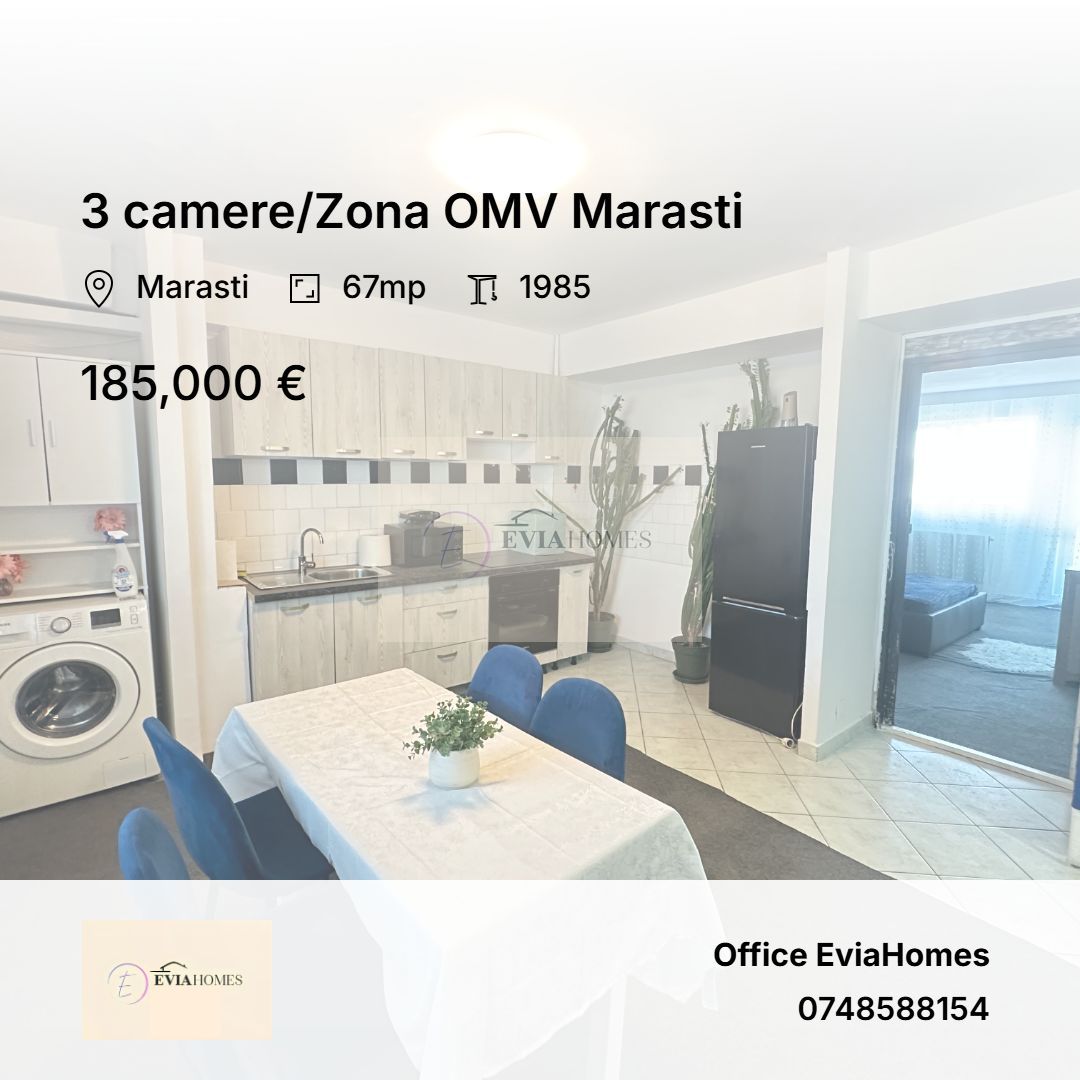 3 camere/Zona OMV Marasti - Poză 1
