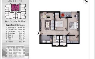 NOU | Apartament cu 2 camere - TORONTALULUI - Poză 6