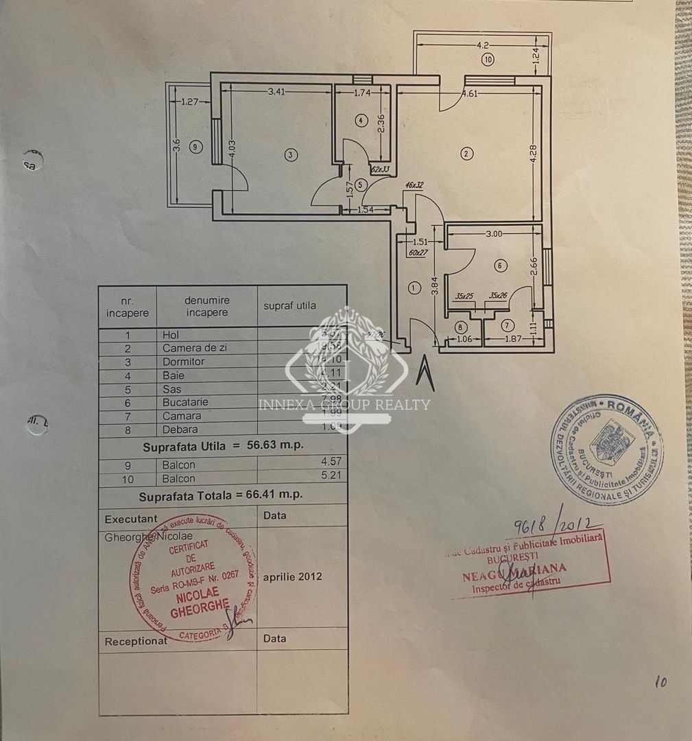 Parcul Natural Vacaresti | 2 camere | 67mp | et 1 | loc parcare | 139.000 euro - Poză 9