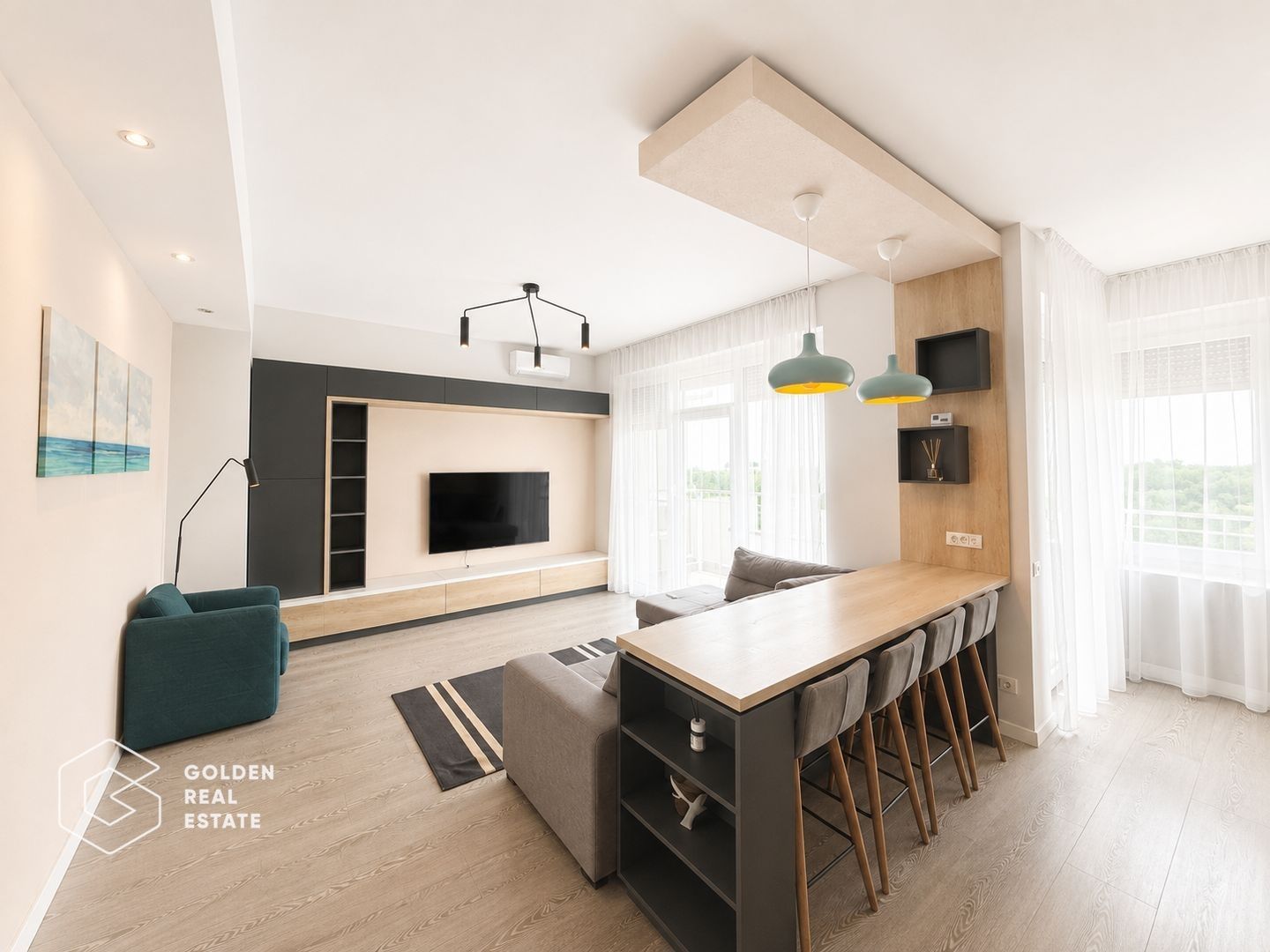 Apartament 2 camere, vedere spectaculoasă, bloc nou, Malul Mureșului - Poză 1