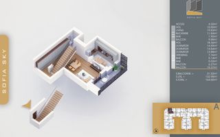 4 camere duplex la doar 7 minute Metrou N Teclu - Schiță 8