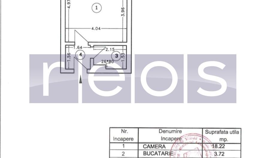 VANZARE GARSONIERA 30MP ZONA CENTRALA METROU IANCULUI OBOR - Poză 13