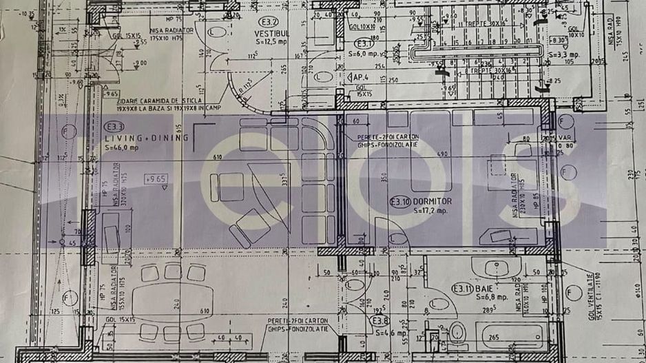 HERASTRAU | VANZARE 4 CAMERE | MOBILAT-UTILAT LUX | PARCARE | 200MP - Schiță 34