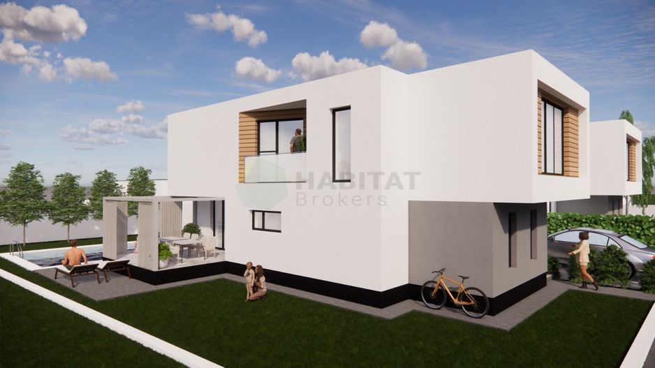 Teren central cu Autorizație de construire pt 2 vile - Poză 10