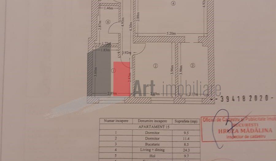 APARTAMENT 3 CAMERE LUX FLOREASCA - Poză 15