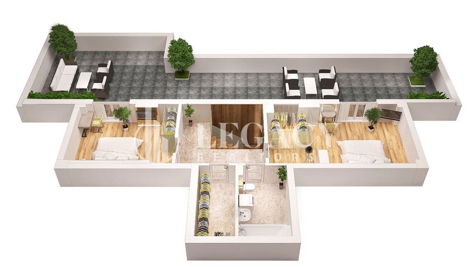 Vânzare - Penthouse zona Copou, 163.75 mp utili + 81.65 mp terasă - Poză 5