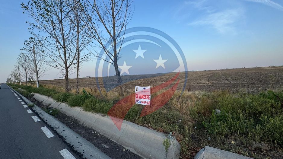 Teren generos, situat pe drum asfaltat între Craiova și Pielești - Poză 1