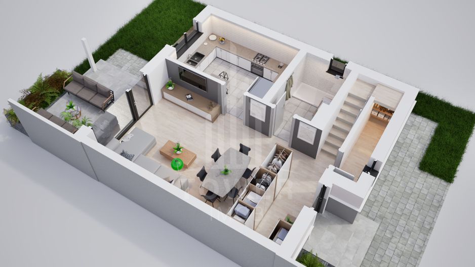 Duplex de vânzare – Comision 0% | Complex rezidențial nou, Șura Mică - Poză 4