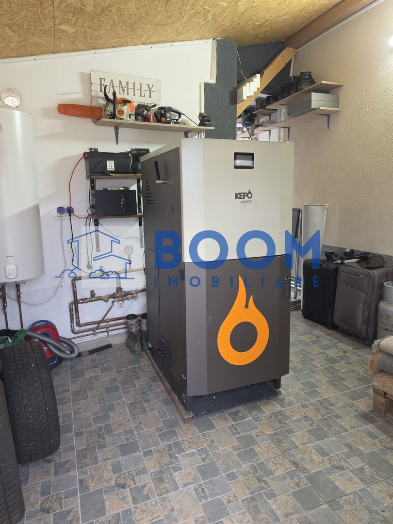 Vila moderna Fedelesoiu | Canalizare | Centrala peleti | Gaz limita proprietate - Poză 23