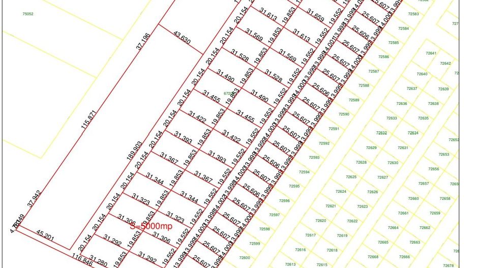 Parcele 640 mp Cihei - Poză 1