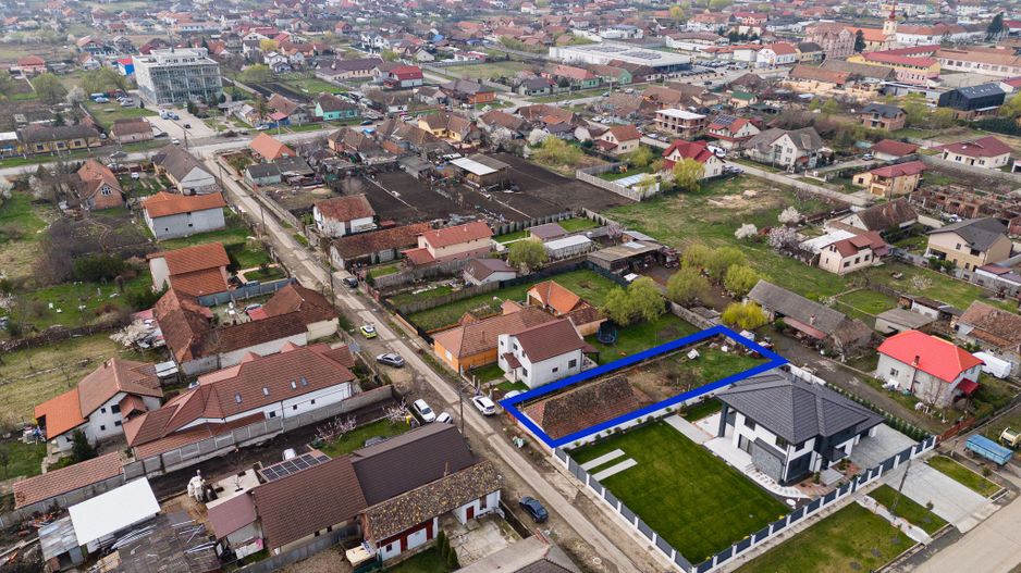 De vanzare Teren in Sacalaz - Lidl, Vatra veche | 539 mp, FS 14 ml - Poză 5