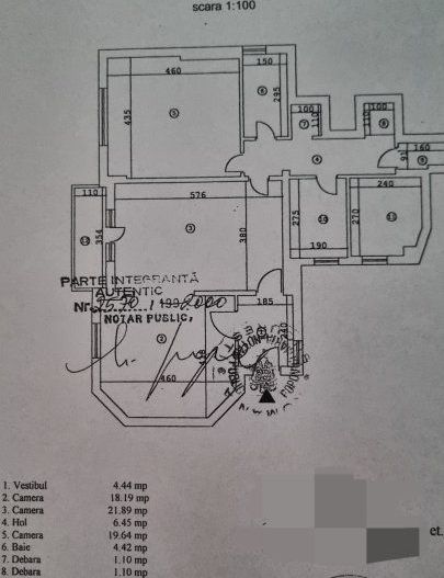 3 camere | Unirii | Elegant | Fara Risc Seismic - Poză 15