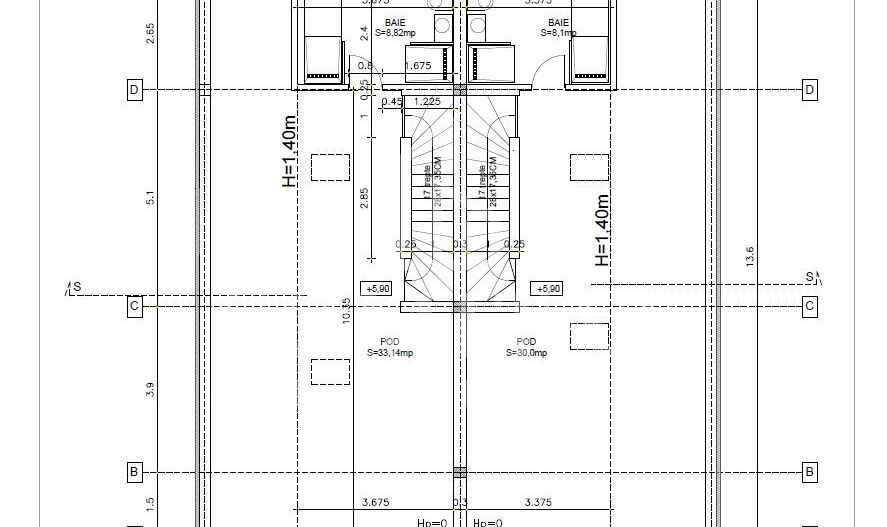 Casa tip Duplex | 244 mp | Dambu Rotund - Schiță 5