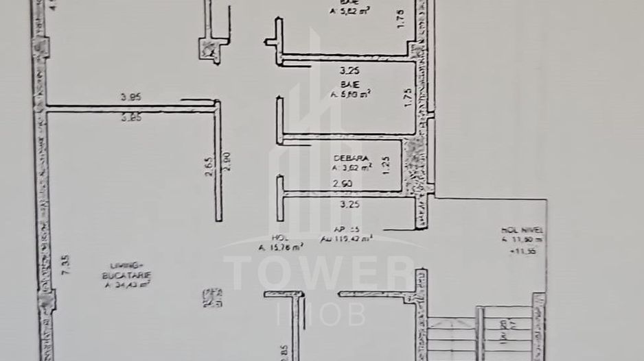 Penthouse 4 camere, partial mobilat Balanta Residence - Poză 7
