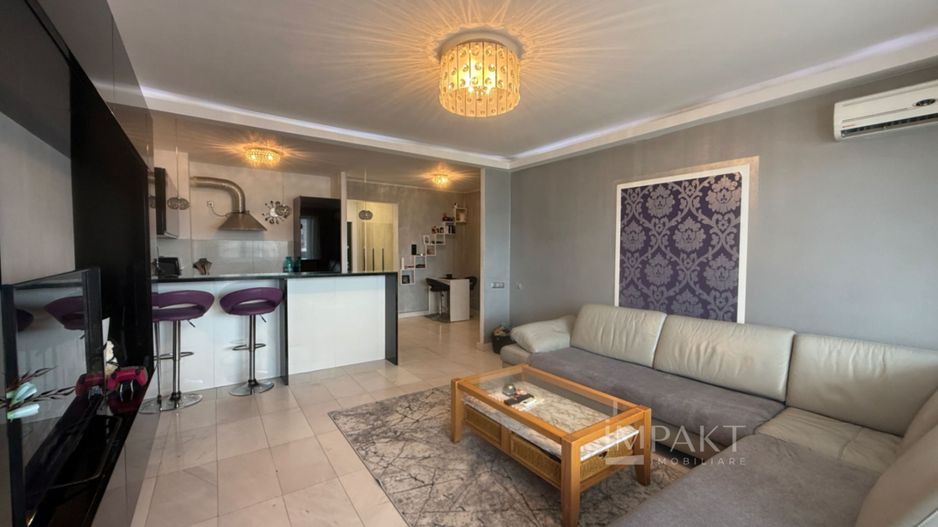 Apartament cu 2 camere si terasa 13 mp pe Dorobantilor - Poză 2