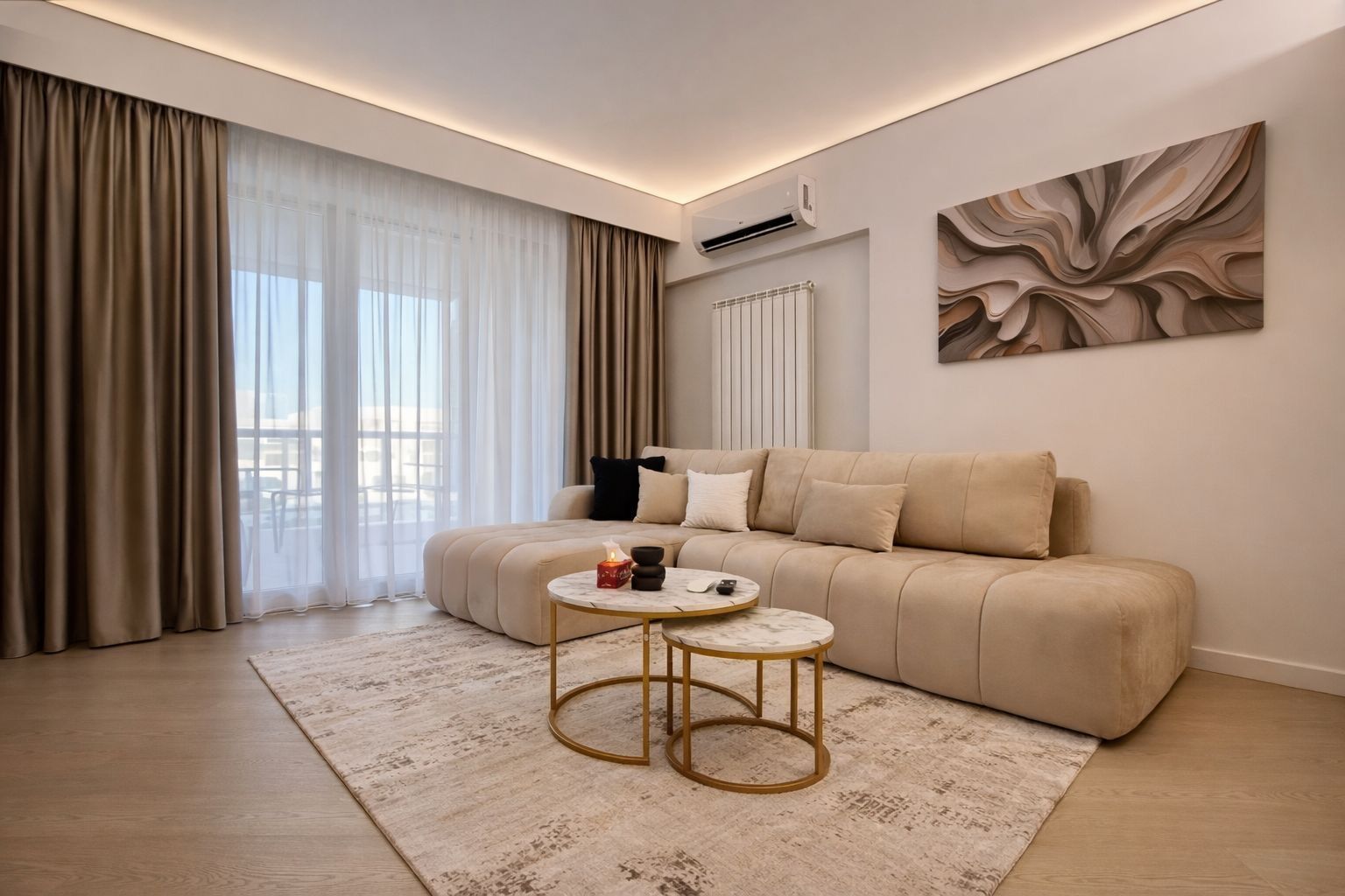 Apartament 3 camere de inchiriat parcare inclusa | Cortina North - Poză 1