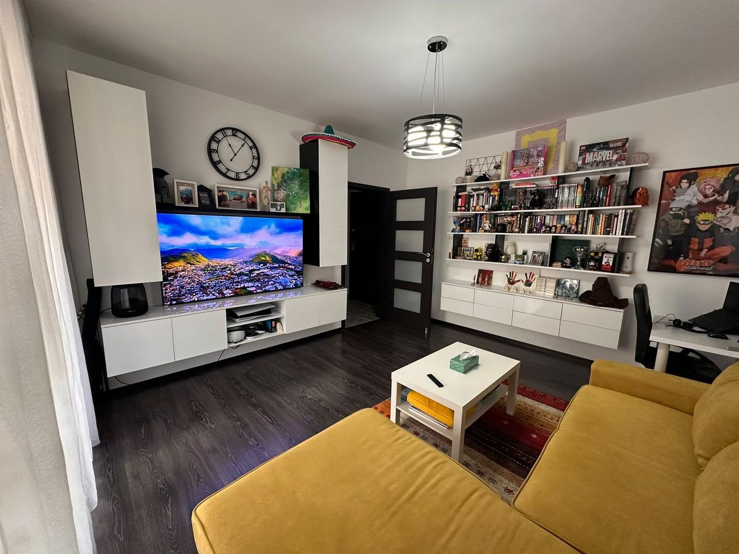 Apartament cu 3 camere, situat intr-un loc nou+ 2 locuri de parcare+ boxa - Poză 2
