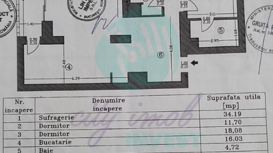 3 camere LOC PARCARE SUBTERAN IncIty - Poză 13