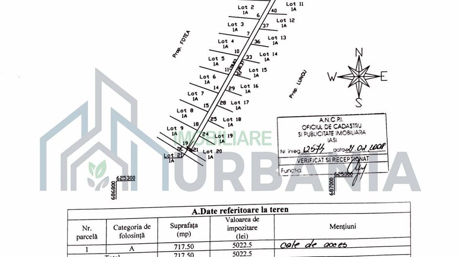 Teren de 640 mp de vânzare în Voinesti, aproape de Valea Ursului - Poză 2