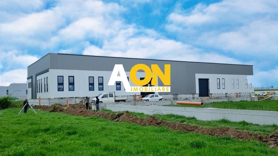 Hala industriala, 1300 mp construiti, 3000 mp teren, toate utilitatile - Poză 3