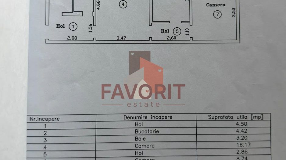 Apartament 3 camere | Etaj 2 | Zona Dacia - Poză 8