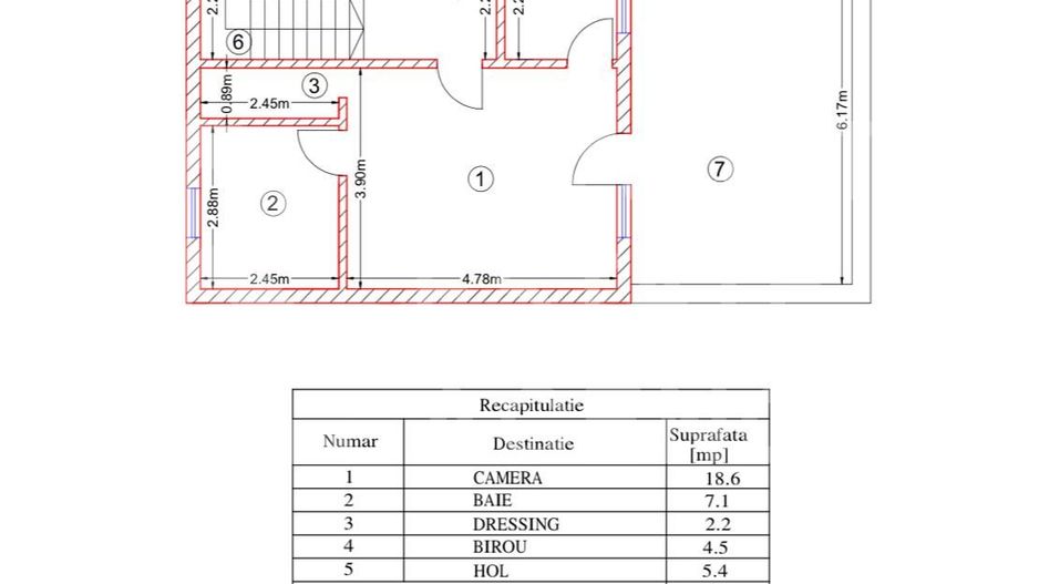 Casă cu piscină și ieșire la lacul Snagov - Schiță 18
