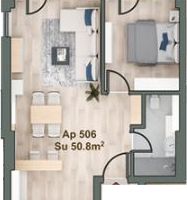 Apartament nou la 0% Comision cu 2 camere - Poză 11