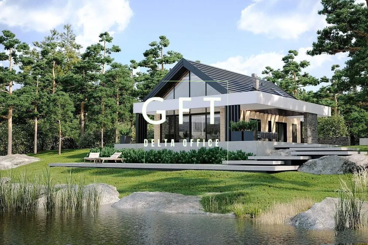 Teren inravilan de vanzare + proiect casa moderna. Priveliste panoramica. - Poză 1