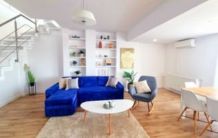 Penthouse superb pe 2 nivele, orientat E-V, cartier Buna ziua