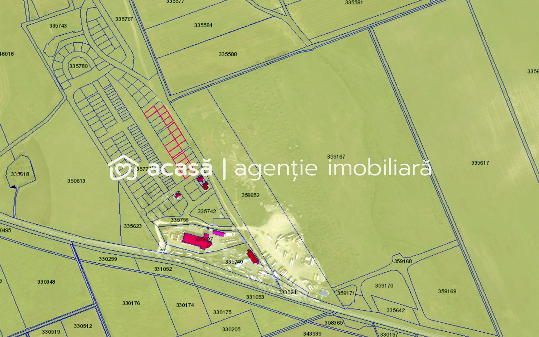14 parcele de teren, la 6 km de Arad. - Poză 3