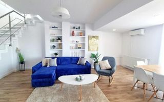 Penthouse pe 2 nivele, 5 camere, 160 mp,3 bai, 75 mp terase cu panorama superba! - Poză 12