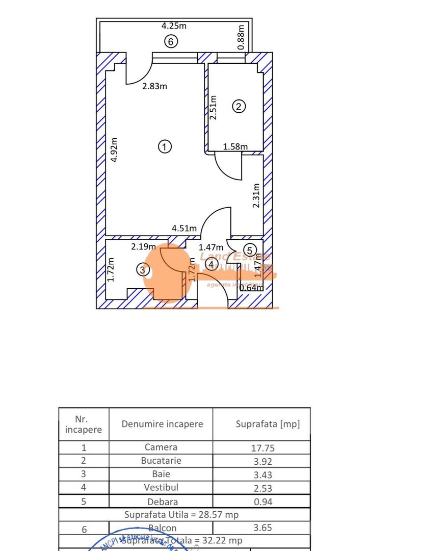 Garsoniera Gorjului-Bloc mixt(200 m metrou-1981) - Poză 15