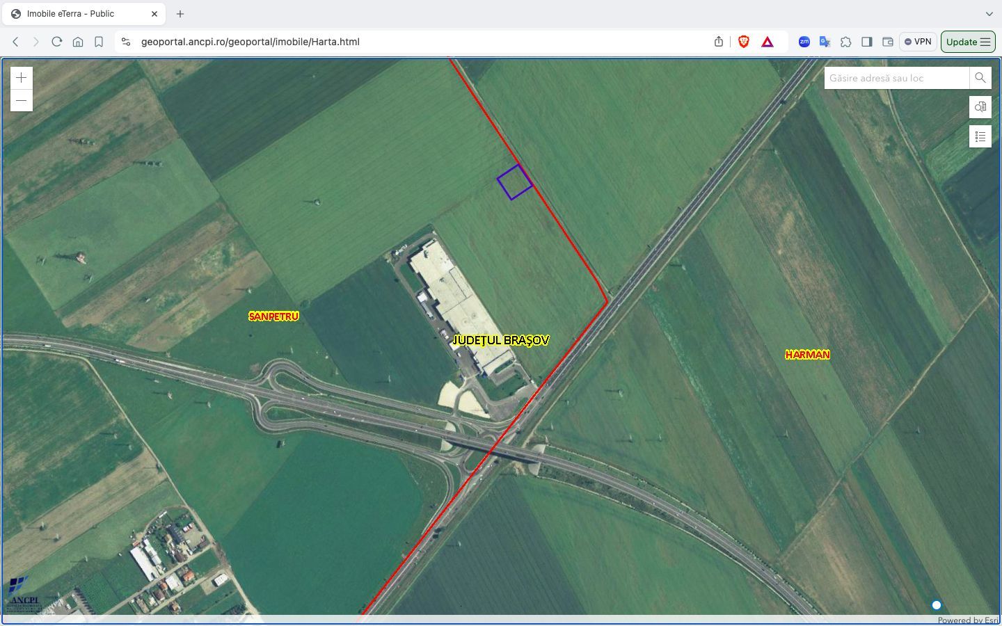 Teren intravilan 41.476 mp Sanpetru DN 11 Centura Brasov -Tg. Secuiesc - Poză 8