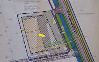 Teren industrial, foarte bine pozitionat, PUD aprobat, str. Buxelles - Sibiu - Poză 9