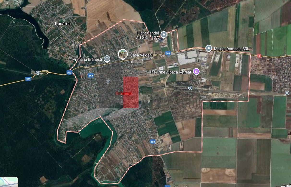 Teren intravilan de 802 mp langa padure. - Poză 3